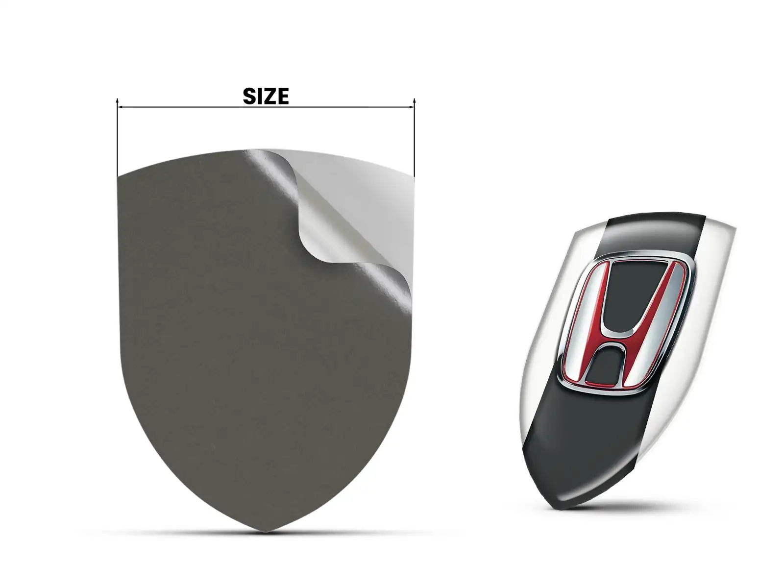 Honda Sticker Bombé Moderne Stylé Max Édition Durable
